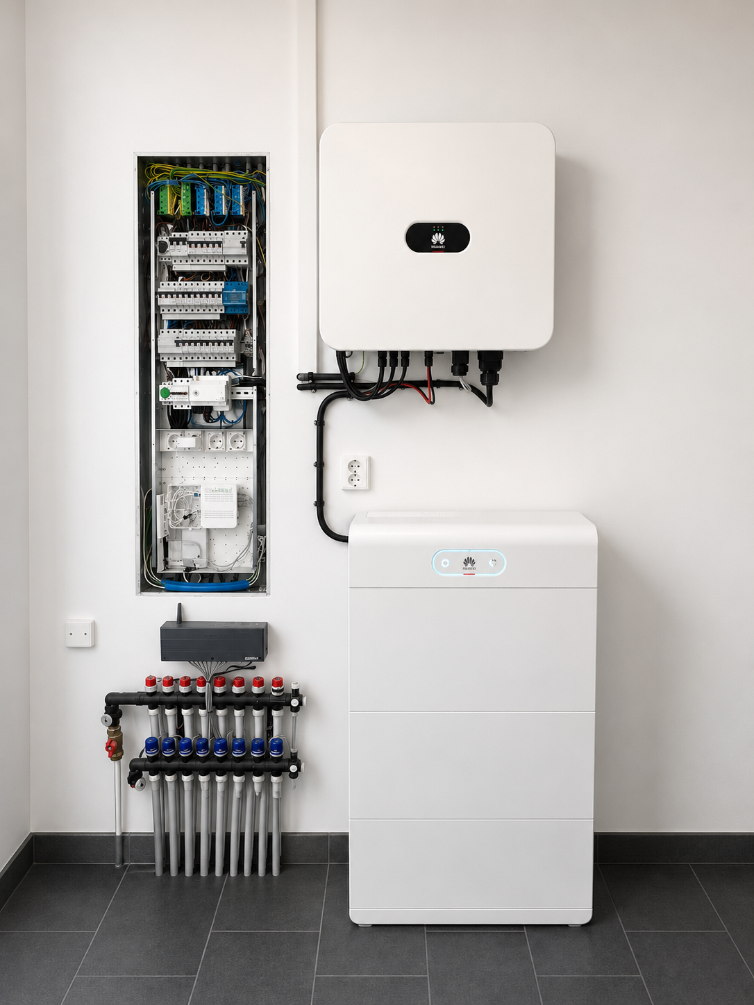 Huawei LUNA2000 S1 batterisystem installerat i Örebro