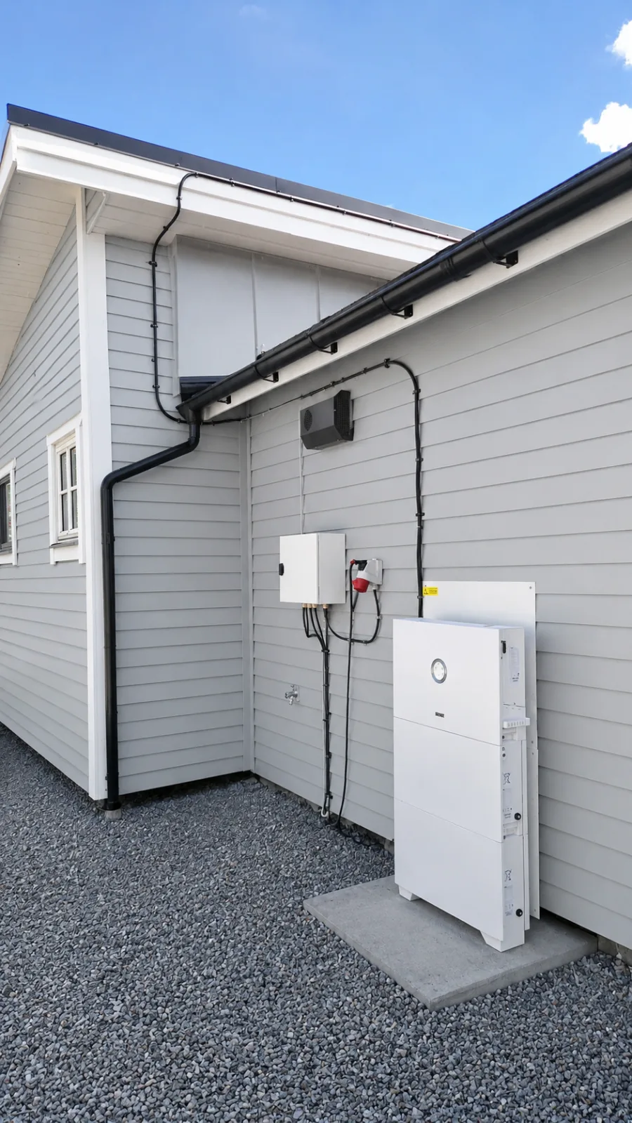 Solcellsbatteri (SAJ) installerat hos villakund i Örebro